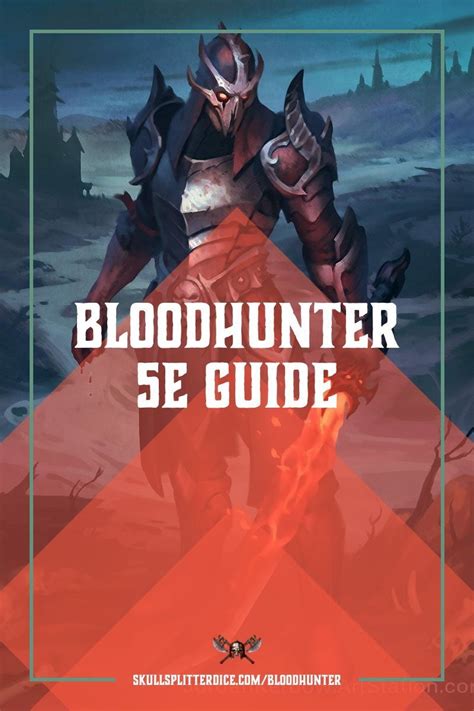 The Ultimate Guide to the Blood Hunter Class In D&D 5e.